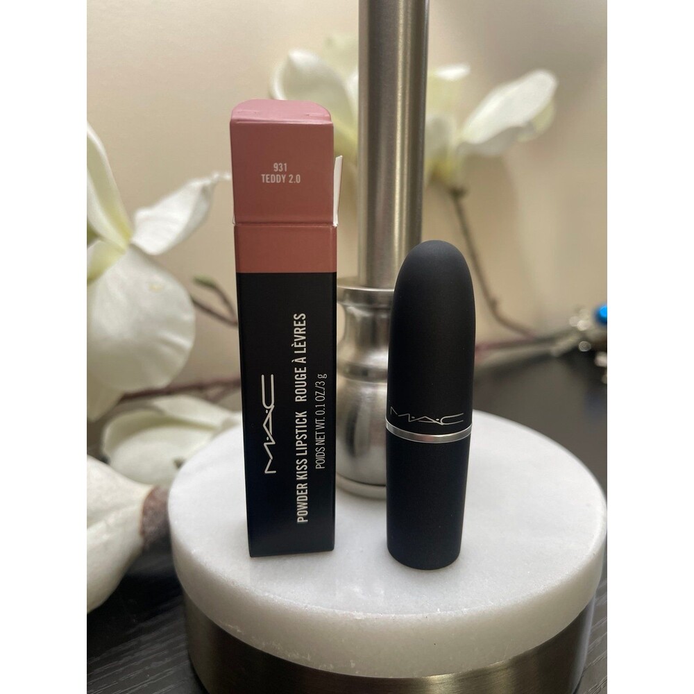MAC Powder Kiss Lipstick Teddy 2.0